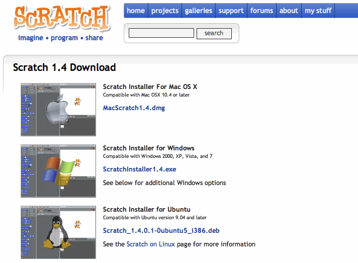 ScratchDownload
